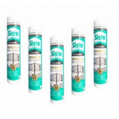 SİSTA ŞEFFAF SİLİKON - 280ML - 5 ADET - 1