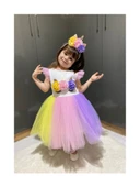 Unicorn Gökkuşağı Elbise - 1