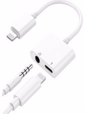 iPhone Kulaklık & Şarj Çoklayıcı 7 8 X XS XR 11 12 13 PRO 2in1 - 1