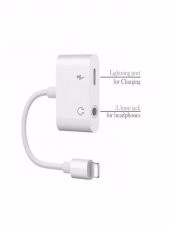iPhone Kulaklık & Şarj Çoklayıcı 7 8 X XS XR 11 12 13 PRO 2in1 - 3