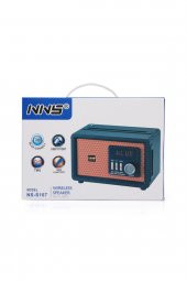 Bluetooth Hoparlör Subwoofer Fm Am Sw Radyo Usb Tf - Siyah-kırmızı - 4
