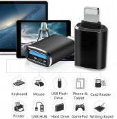 OTG Apple iPhone iPad Lightning to USB 3.0 Çevirici - 4