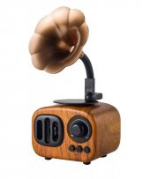 Nostaljik Gramafon Radyo B7 - Bluetooth - Radyo - Aux - Sd - Usb - 1