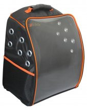 La Vista Twist Kedi, Küçük Köpek Sırt Taşıma Çantası Siyah 32-26-40cm - 1