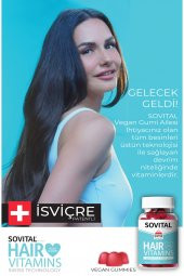 SOVITAL Hair Vitamin Isviçre Patentli Vegan Gummy - Saç Vitamini - 2