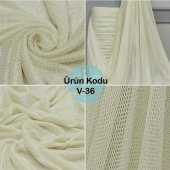 Petek File Raşel Tül Perde Kumaşı 100 Polyester - 6