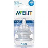 Philips Avent SCF63327 Antikolik Biberon Emziği 2li 3 Ay+ Orta Akış Anticolic - 2
