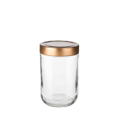 6 Lı Cam Kavanoz Set 660 ml - 1