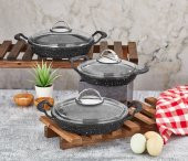 Iron Döküm Granit Sahan Set - 1