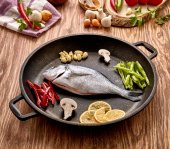 Iron Doküm Granit Izgara Tava 36 cm - 1