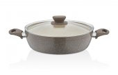 Panamera Granit Ezme Basık Tencere 28 Cm. - 1