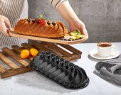 Ebru Granit Döküm Kek Kalıbı 33 cm - 1