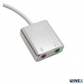 Winex Type-C to 3.5mm Aux ve Mikrofon Dönüştürücü Adaptör - 4