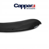 CAPPAFE Peugeot Partner Ön Kaput Koruyucu Rüzgarlığı 4mm Akrilik (ABS) Piano Black 2019 ve Sonrası - 3