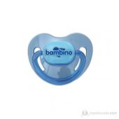 Bambino Silikon Damaklı Emzik No:2 / Mavi / 6-18 Ay - 1