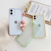 Apple iPhone 12 Kılıf Zore Mess İnce ve Hafif Silikon Kılıf thumbnail 12