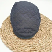 Kare Dikişli Erkek Kasket Lacivert Renk - 6