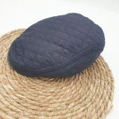 Kare Dikişli Erkek Kasket Lacivert Renk - 9