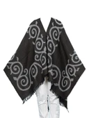 Kahve Beyaz Sarmaşık Model Panço - 8