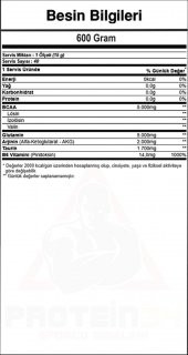Hardline BCAA Matrix 40S 600 Gr Bcaa Powder 40 Servis Yeşil Elma - 2