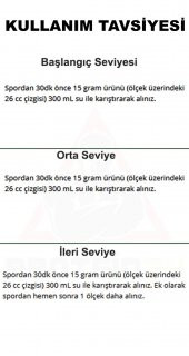 Hardline BCAA Matrix 40S 600 Gr Bcaa Powder 40 Servis Yeşil Elma - 3