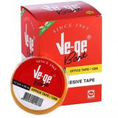 VEGE 12 mm x 66 mt ŞEFFAF İzole Bant Yellow Office tape 1266 - 1