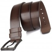 RİCH SMİTH 100 HAKİKİ DERİ ERKEK SPOR KAHVE KEMER 4,5CM - 1