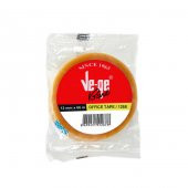VEGE 12 mm x 66 mt ŞEFFAF İzole Bant Yellow Office tape 1266 - 3