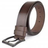 RİCH SMİTH 100 HAKİKİ DERİ ERKEK SPOR KAHVE KEMER 4,5CM - 3