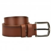 RİCH SMİTH 100 HAKİKİ DERİ ERKEK SPOR SİYAH DİKİŞLİ KEMER 4,5CM - 4