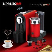 ESPRESSOMM® LATTE KAPSÜL KAHVE MAKİNESİ (KIRMIZI) - NESPRESSO®* - 5