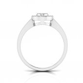 Oval Baget Pırlanta Yüzük - 4