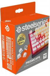 SteelSeries Prism Caps Beyaz Tuş Takımı UK - 1