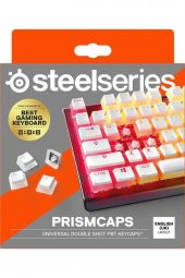 SteelSeries Prism Caps Beyaz Tuş Takımı UK - 4