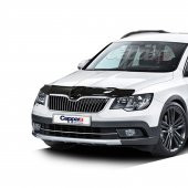 CAPPAFE Skoda SuperB Ön Kaput Koruyucu Rüzgarlık 4mm 2013-2015 - 2