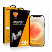 TANCELL iPhone 12 Mini Uyumlu Japon Kırılmaz Cam Ekran Koruyucu Cam (1 Ad) 5.4 Inc 0.33mm 2.5d 9h - 1