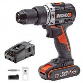 WORX WX352.9C 20Volt/2.0Ah Li-ion Kömürsüz Profesyonel Şarjlı Darbeli Matkap - 1