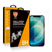TANCELL iPhone 12/12 Pro Uyumlu Japon Kırılmaz Cam Ekran Koruyucu Cam (1 Ad) 6.1 Inc 0.33mm 2.5d 9h - 1
