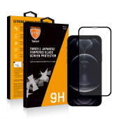 TANCELL iPhone 12 Pro Max Uyumlu Japon Kırılmaz Cam Ekran Koruyucu 6.7in 2.5d 9h Tam Kaplayan Ekran - 1