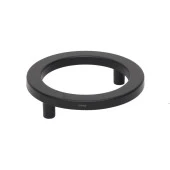 Sabit Halka Kulp 64mm Siyah thumbnail 1