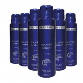 Free Love Silver Night Erkek Deodorant 150 ml 6 Adet - 1