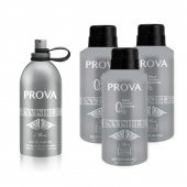 Prova Invisible EDP Erkek Parfüm 120 ml ve Deodorant 150 ml 3 Adet - 1