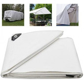 BİLGİÇÇADIR Çadır Branda Kalın Su Geçirmez Pullu Beyaz thumbnail 1