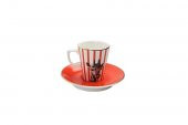 Porland Wild Life Giraffe Tabaklı Kahve Fincanı 75cc 04ALM005281 - 1