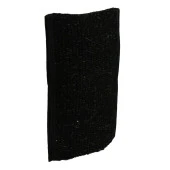 Doğal Keçi Kılı El Geçmeli Siyah Sırt ve Vücut Kesesi 26 x 18cm - 2