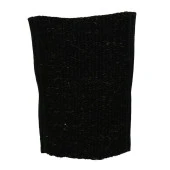 Doğal Keçi Kılı El Geçmeli Siyah Sırt ve Vücut Kesesi 26 x 18cm - 4