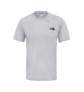The North Face W Reaxion Amp Crew Kadın Kısa Kollu Tişört Gri NF00CE0TDYX - 1