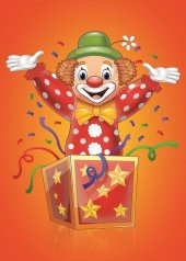 Art Puzzle 12+24 Parça Palyaço 4487 - 2