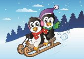 Art Puzzle 12+24 Parça Penguenler 4489 - 1
