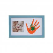 Baby Memory Prints Paint Wall Family Frame Mavi - 3